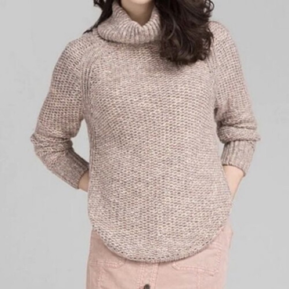 WOMEN'S PRANA | CALLISTO TURTLENECK SWEATER | OATMEAL